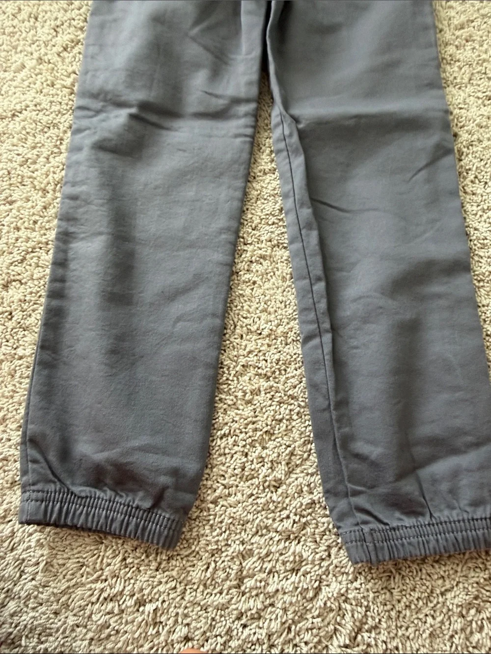 NWOT Carter's boys Charcoal gray Comfy Stretch Pull-On Pants Drawstring size 7